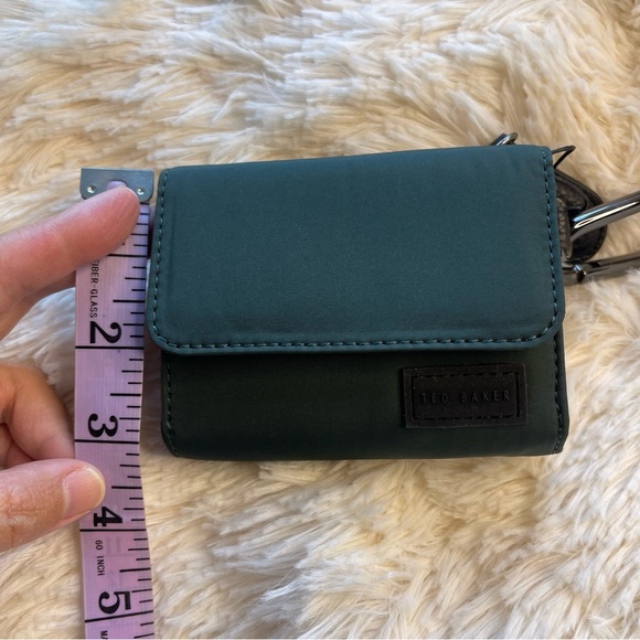 NWT Ted Baker Nylon Dark green wallet - Picture 7 of 8